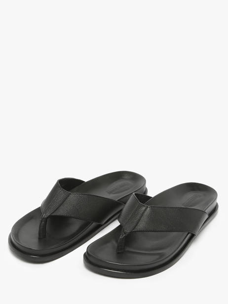 Teenslippers Womboy Les tropeziennes Zwart men WOMBOY ander zicht 1